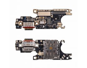 Шлейф для Huawei Pura 70 (ADY-LX9) с разъемом зарядки + Sim (плата) оригинал с разбора