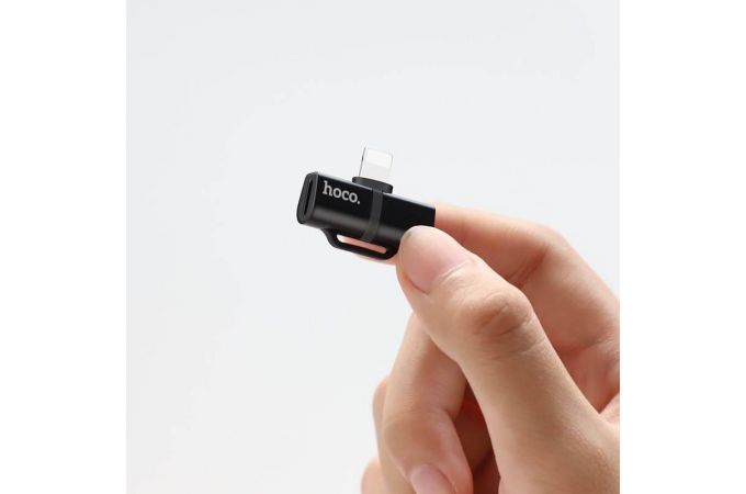 Переходник HOCO LS20 (штекер lightning - 2 гнезда lightning)