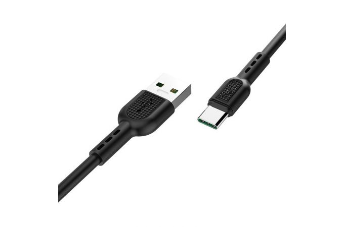 Кабель USB - USB Type-C HOCO X33, 5A (черный) 1м