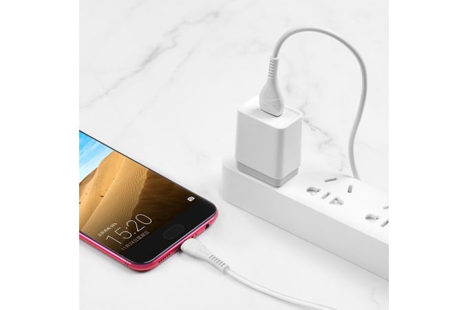 Кабель USB - USB Type-C HOCO X37, 2,4A (белый) 1м