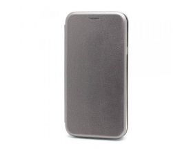 Чехол-книжка Samsung Galaxy A10 (A105)  боковой BF (серебристый)