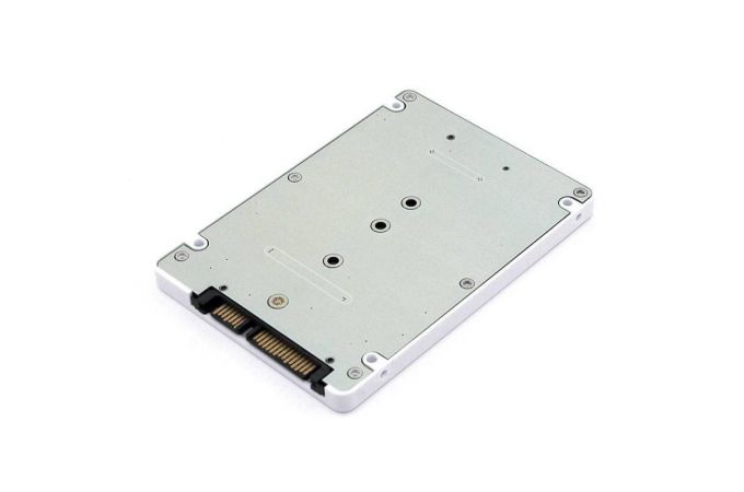 Кейс для SSD M.2 NGFF B-key - SATA 2.5'' пластик (062903)