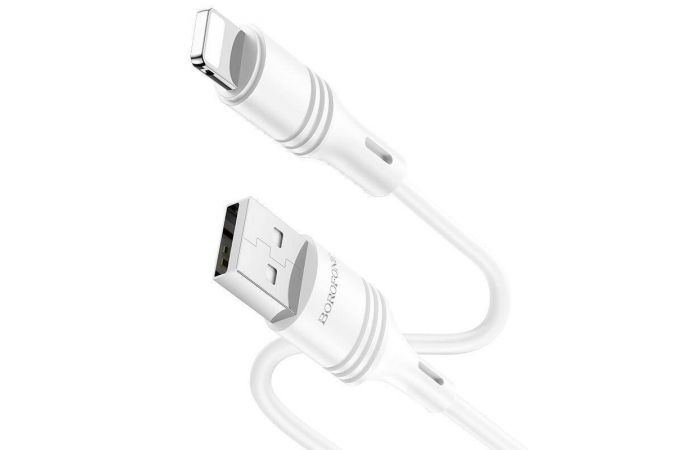 Кабель USB - Lightning BOROFONE BX42, 2,4A (белый) 1м