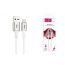 Кабель USB - MicroUSB HOCO X66 Prime (белый) 1м