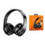 Наушники мониторные беспроводные BOROFONE BO13 Power BT wireless headset Bluetooth (черный)