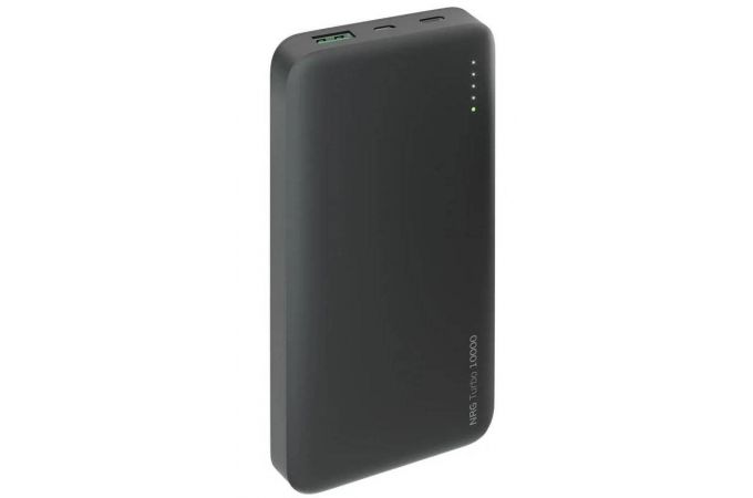 Универсальный дополнительный аккумулятор Deppa (33633) NRG Turbo 10000 mAh,