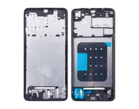 Средняя часть для Samsung A055F Galaxy A05 (рамка дисплея) черный, с разбора