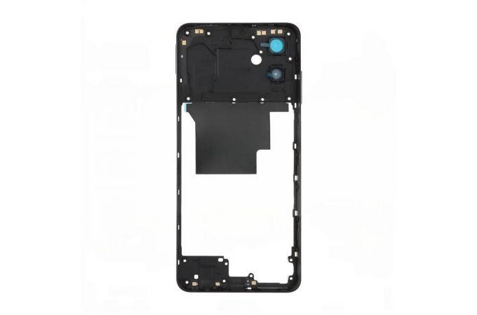 Средняя часть для Samsung A065F Galaxy A06 (рамка задней крышки) черный