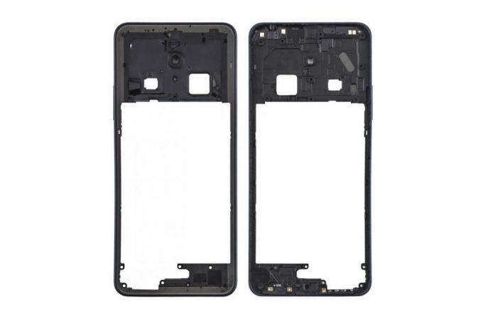 Средняя часть для Xiaomi Redmi 14C (2411DRN47C)/ Poco C75 (2410FPCC5G) (рамка задней крышки) черный, с разбора