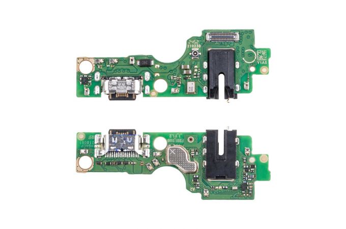Шлейф для Tecno Spark Go 1 (KL4) с разъемом зарядки + разъем гарнитуры (плата) org