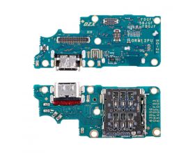 Шлейф для Realme 12+ 5G (RMX3867)/ 12 4G (RMX3871) с разъемом зарядки + Sim (плата)