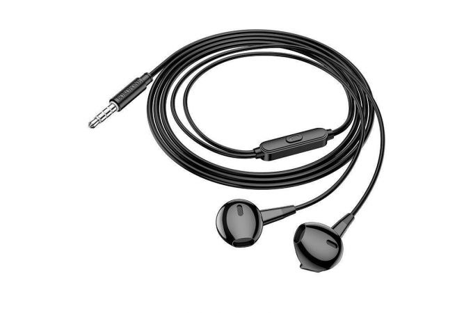 Наушники вакуумные проводные BOROFONE BM68 Kelly (черный)