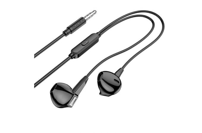 Наушники вакуумные проводные BOROFONE BM68 Kelly (черный)