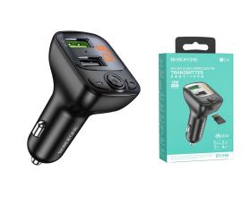 FM-Модулятор BOROFONE BC41 Eminecy QC3.0 car BT FM transmitter