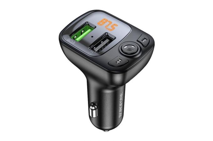 FM-Модулятор BOROFONE BC41 Eminecy QC3.0 car BT FM transmitter