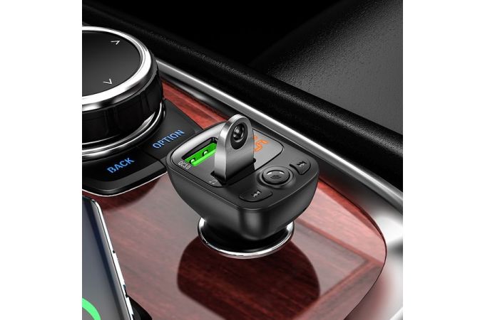 FM-Модулятор BOROFONE BC41 Eminecy QC3.0 car BT FM transmitter