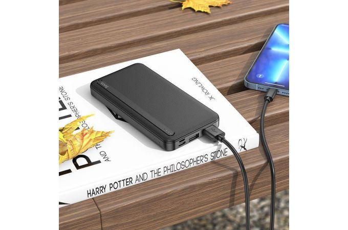 Универсальный дополнительный аккумулятор Power Bank HOCO J91 (10000 mAh) (черный)