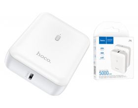 Универсальный дополнительный аккумулятор Power Bank HOCO J96 (5000 mAh) (белый)