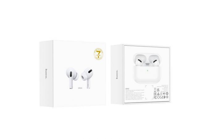 Наушники вакуумные беспроводные HOCO EW42 True wireless stereo headset Bluetooth (белый)