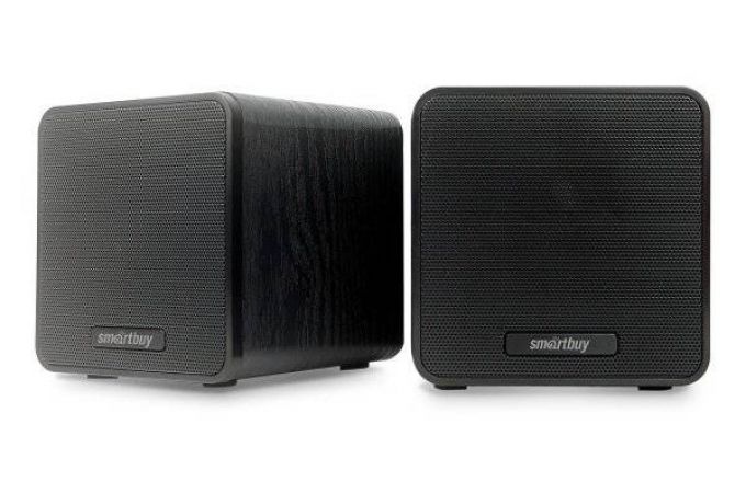 Акустическая система SmartBuy SBA-4650 Cubes черная 6 Вт