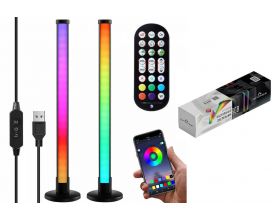 Светильник настольный RGB Огонек OG-LDP29 (2*50см, USB)