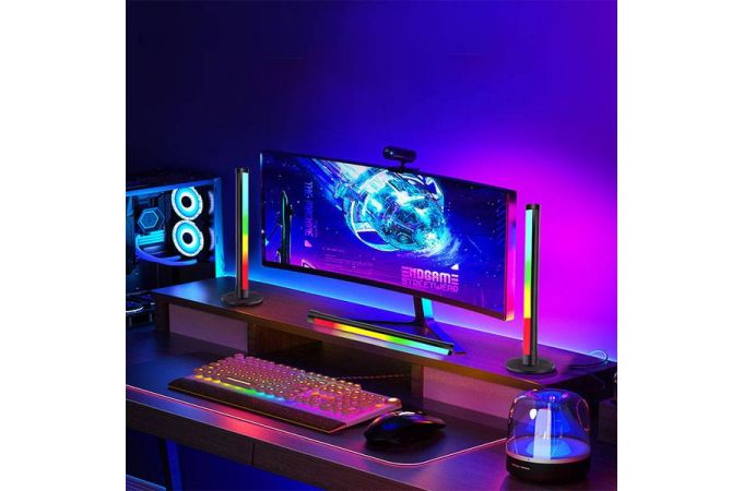 Светильник настольный RGB Огонек OG-LDP29 (2*50см, USB)