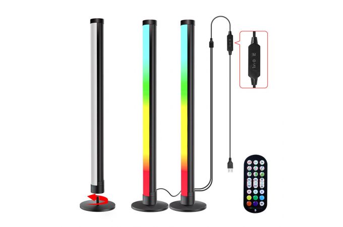 Светильник настольный RGB Огонек OG-LDP29 (2*50см, USB)