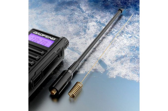 Рация Baofeng UV-16 Plus Черная (UHF/VHF)