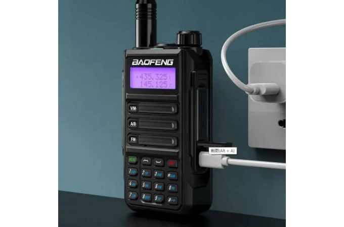 Рация Baofeng UV-16 Plus Черная (UHF/VHF)