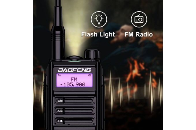 Рация Baofeng UV-16 Plus Черная (UHF/VHF)