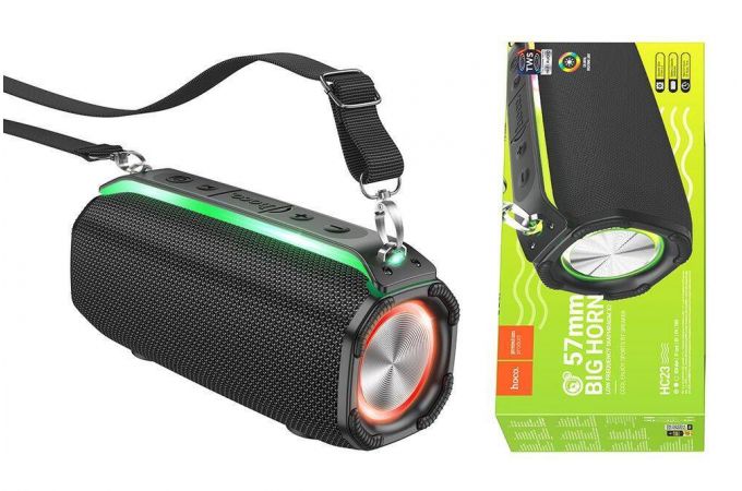 Портативная беспроводная колонка HOCO HC23 Rick sports BT (черный)