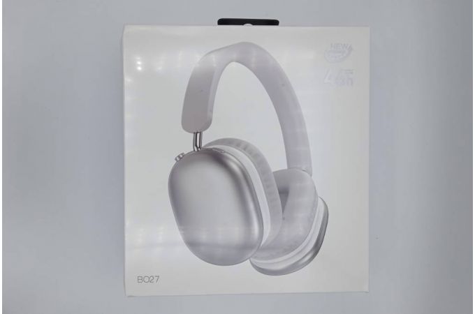 Наушники мониторные беспроводные BOROFONE BO27 Rhyme BT headphones Bluetooth (серебристый) (УЦЕНКА! МЯТАЯ УПАКОВКА)