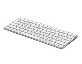Клавиатура беспроводная Deppa (71106) Air Keyboard белый для MAC, Windows / 500 мАч / алюминий / 78 клавиш