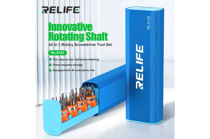 Набор отверток Relife RL-5122 (43 в 1)
