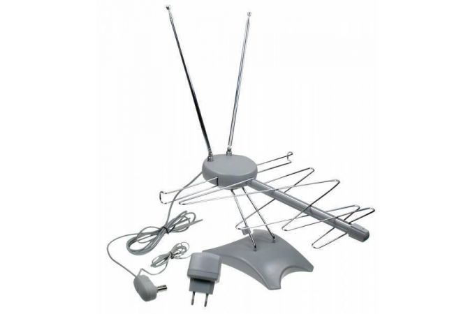 Антенна ТВ комнатная с усилителем Орбита TD-001