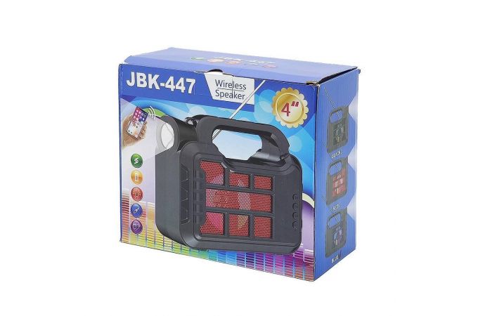 Портативная беспроводная колонка JBK-447 (серый)