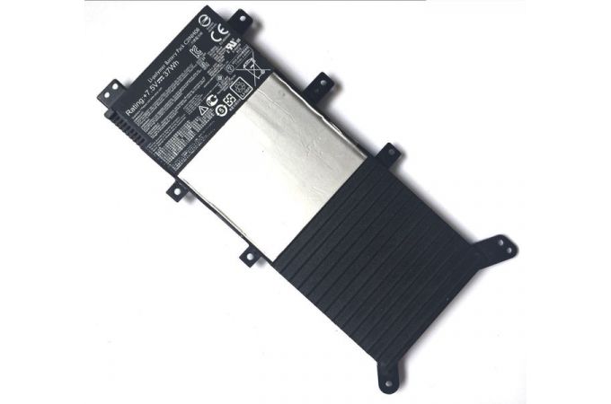 Аккумулятор для Asus A555, F555, K555, MX555, X555, (C21N1408),37Wh, 4775mAh, 7.6V, черный