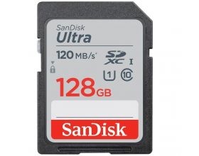 Карта памяти SDXC_128 Gb SanDisk Ultra class 10 120Mb/s SDSDUN4-128G-GN6IN