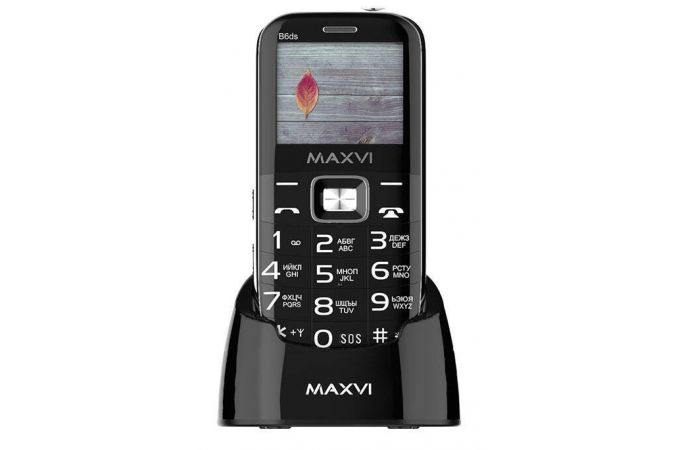 Сотовый телефон MAXVI   B6 DS Black