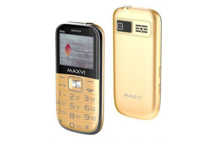 Сотовый телефон MAXVI   B6 DS Gold