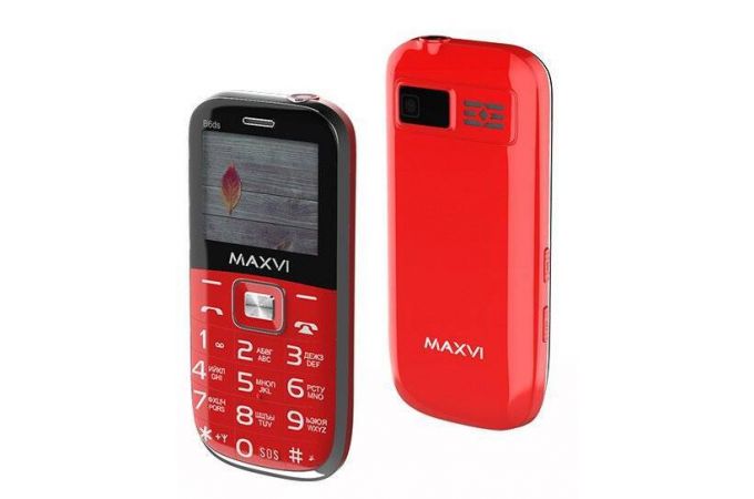Сотовый телефон MAXVI   B6 DS Red