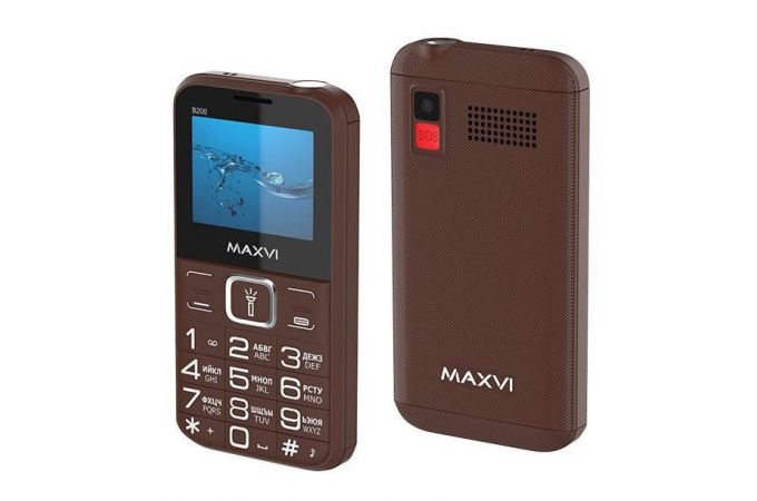 Сотовый телефон MAXVI  B200 Brown