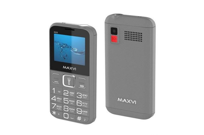 Сотовый телефон MAXVI  B200 Gray