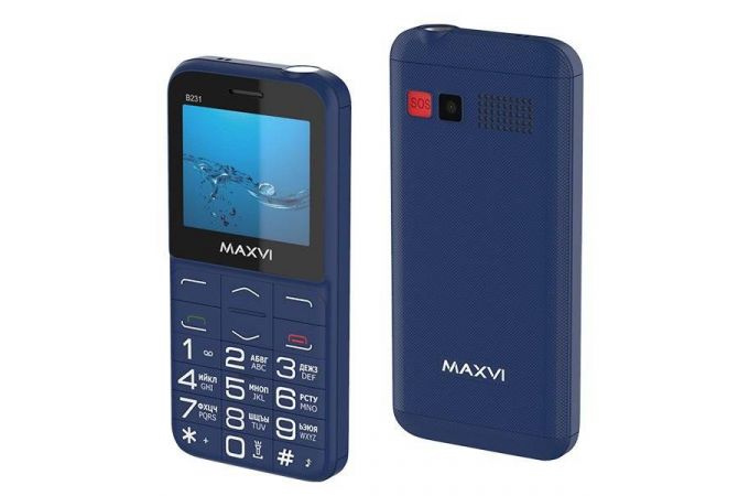 Сотовый телефон MAXVI  B231 Blue