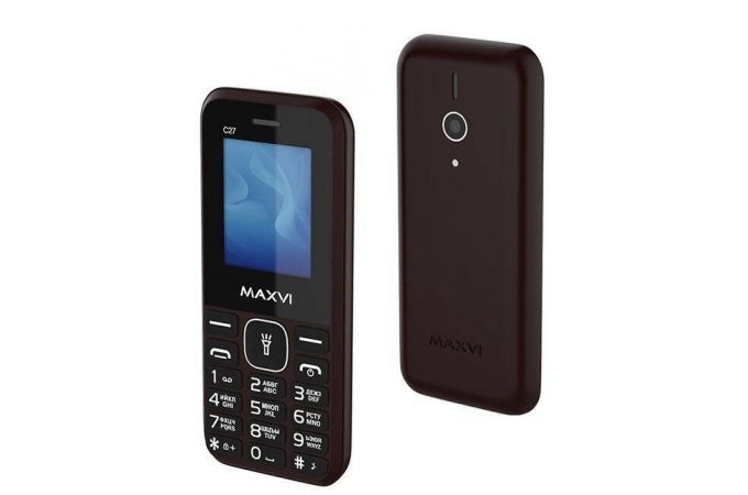 Сотовый телефон MAXVI C27 Brown