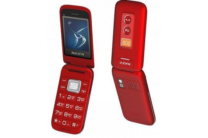Сотовый телефон MAXVI E5 Red