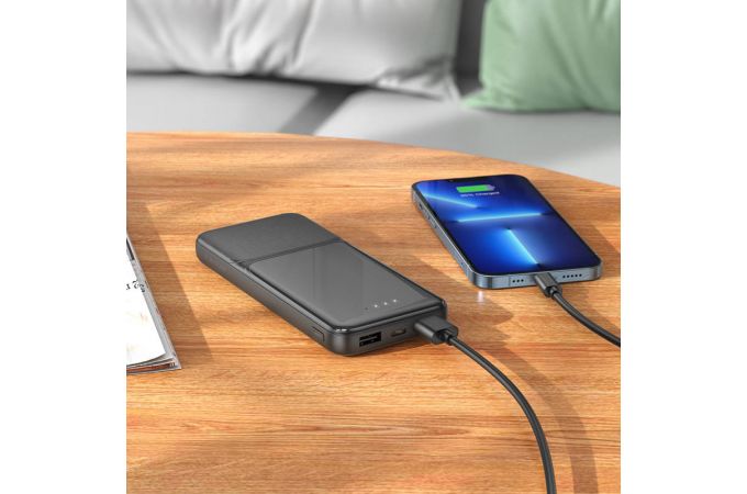 Универсальный дополнительный аккумулятор Power Bank BOROFONE BJ33 (10000 mAh) (черный)