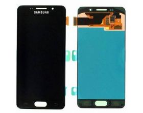 Дисплей для Samsung A510F Galaxy A5 (2016) в сборе с тачскрином (черный), OLED