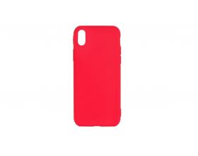 Чехол для iPhone X/XS в блистере (красный)