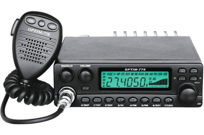 Рация Optim 778 CB,professional, выходная мощность до 50 Вт
